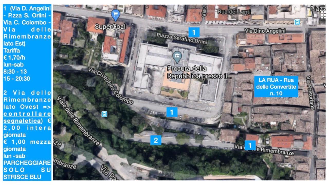 Apartmán La Rua Ascoli Piceno Exteriér fotografie